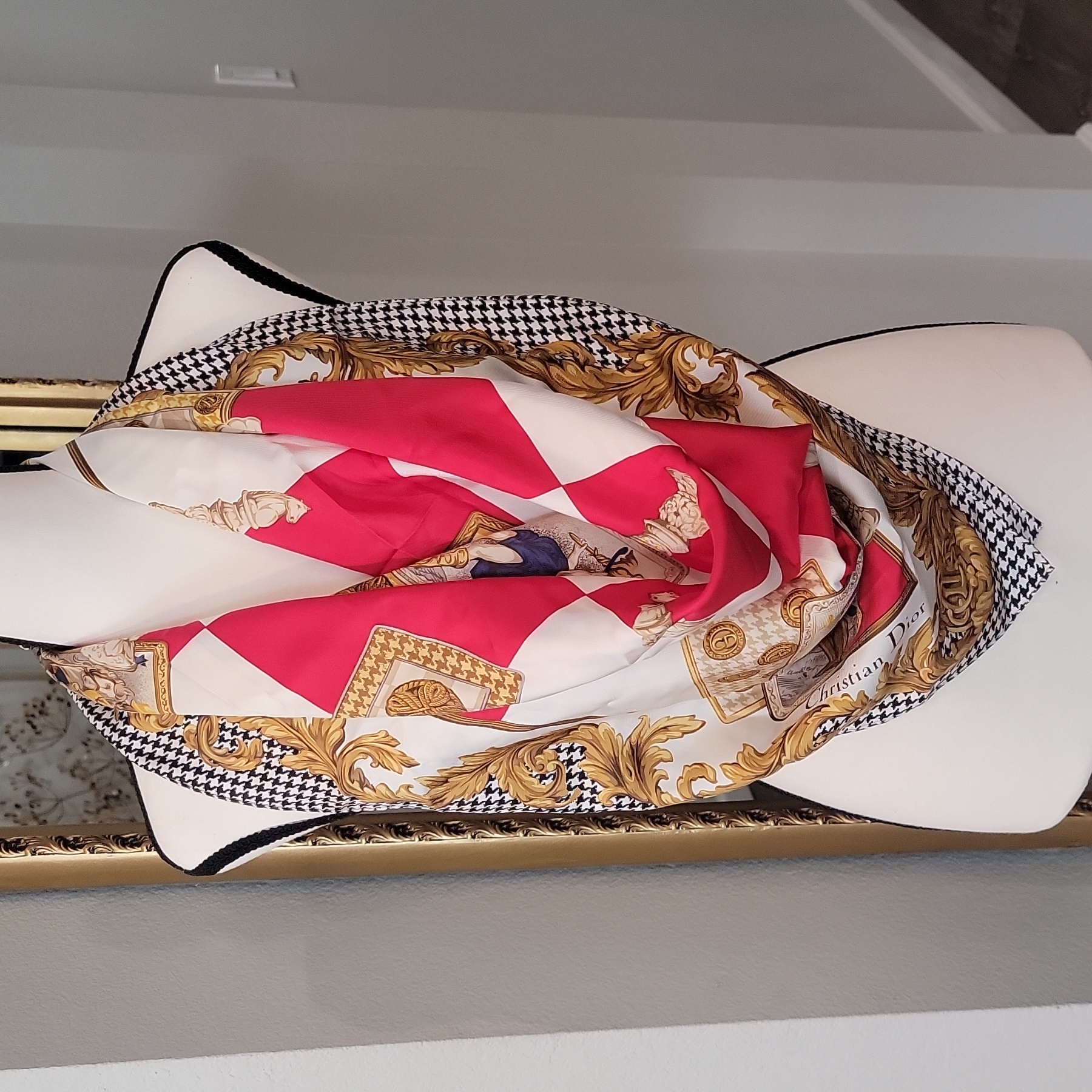 Authentic Dior Silk Scarf